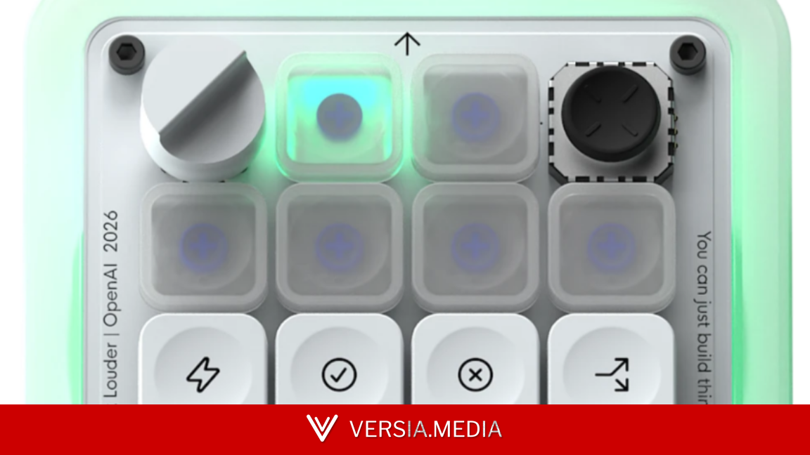 OpenAI's first branded hardware is... a light-up keyboard?