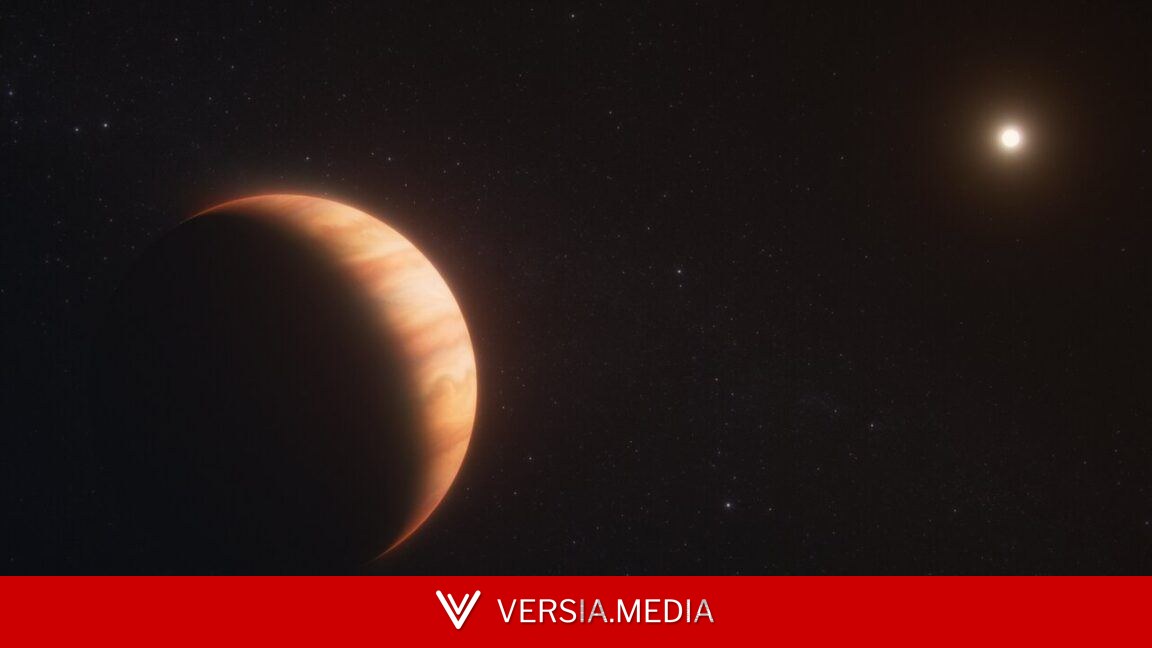 A Jupiter-size planet that escaped its star's death