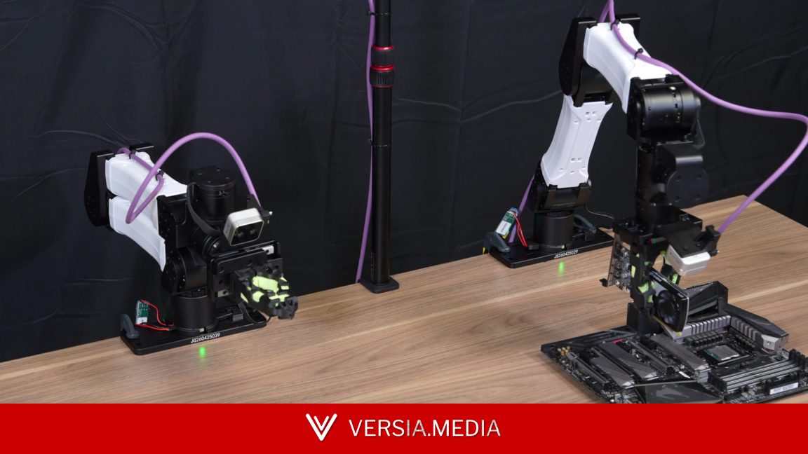 AI coding agents taught robots how to install GPUs and cut zip ties
