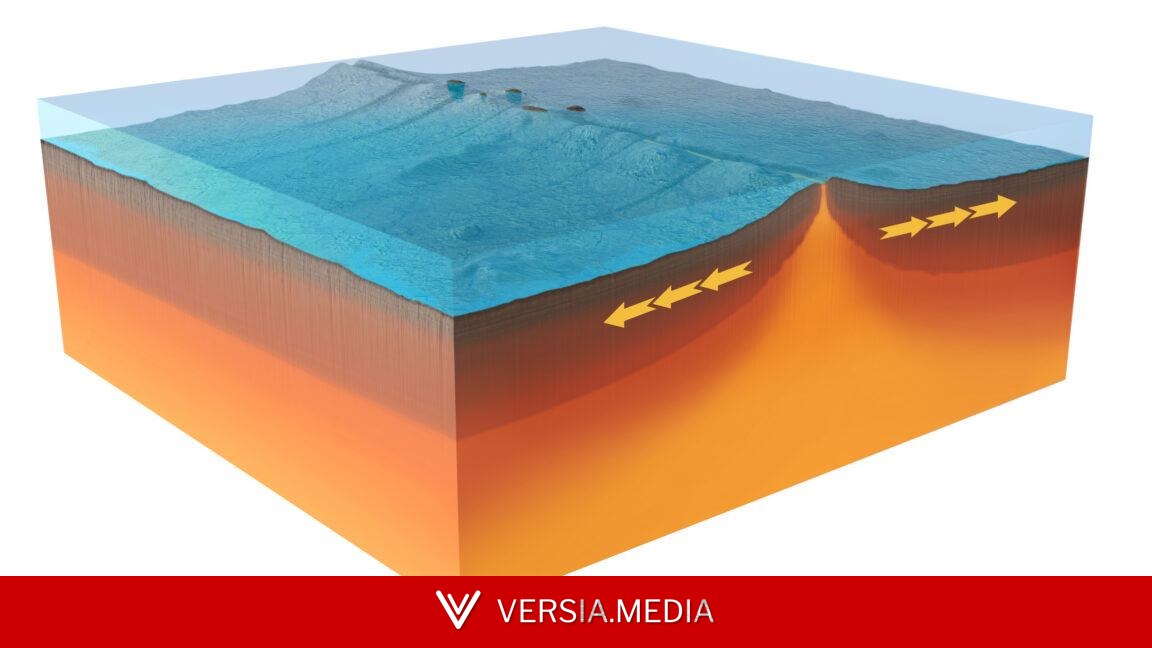 Ocean rift zone saw spreading happen in a sudden burst