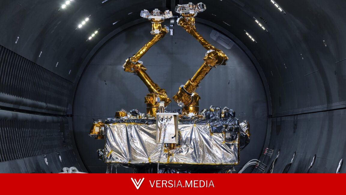 This is the world's most advanced robotic servicing satellite—that we know about