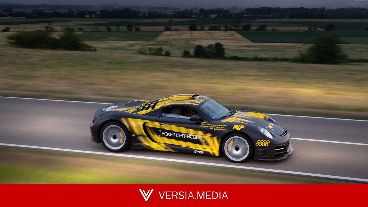 Ruf debuts new flat-eight engine at Goodwood