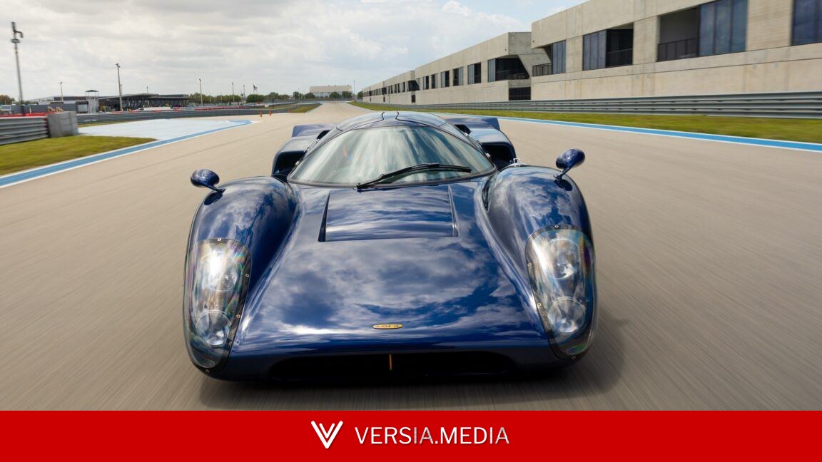 This race car is made from plant fibers, volcanoes, ... and seawater?